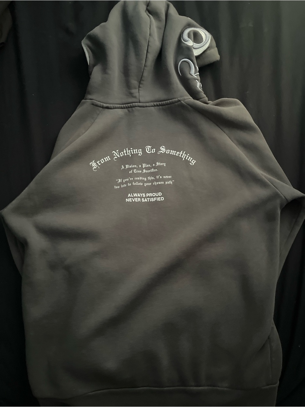 Men's hoodrich grey hoodie